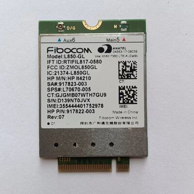 Fibocom L850-GL L860-GL L830-GL L831-EA L830-EB-20 NL952-NA L830-EB