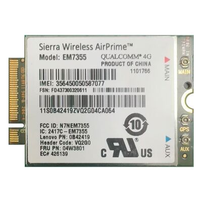 Up To 1.9 Gbps Data Transfer Rate EM7355 Module Supporting Guest Network Optimized For Corporate Wireless Infrastructure